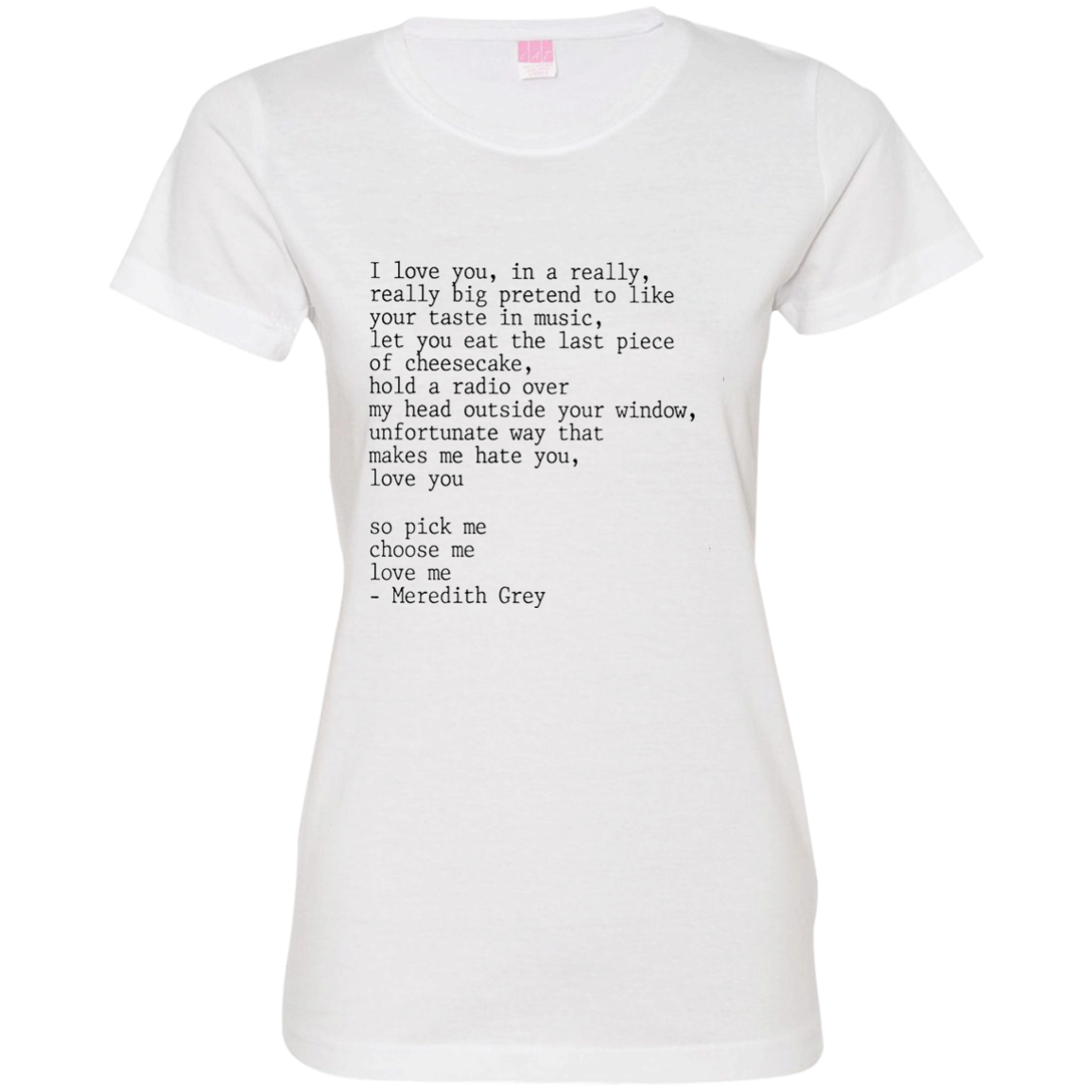 Grey's Anatomy - I love you