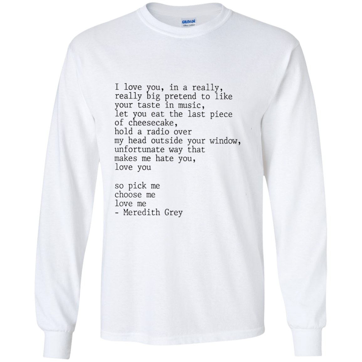 Grey's Anatomy - I love you