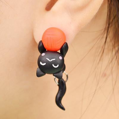 Dog Cat Rabbit Stud Earrings For Women
