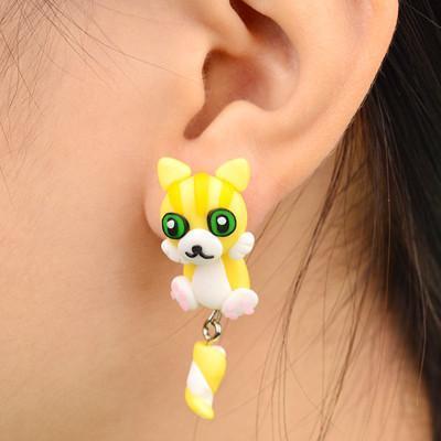 Dog Cat Rabbit Stud Earrings For Women