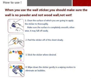 3D Harry Potter Wall Stickers mural