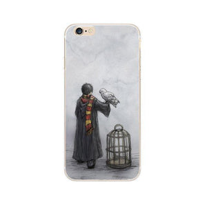 Harry Potter Case For iphone SE 5 5S 6 6S 6S 7 Plus , LIMITED EDITION !