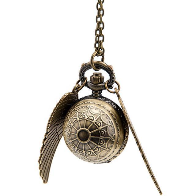Harry Potter watch pendant Necklace , LIMITED EDITION !
