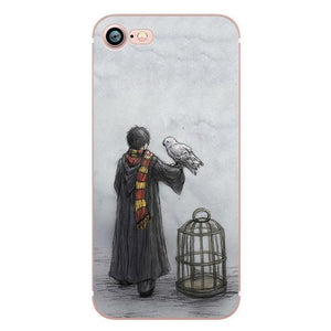 phone case Harry Potter design  Transparent case cover for Apple iPhone 7 7plus 6 6S 6plus 5S SE , LIMITED EDITION