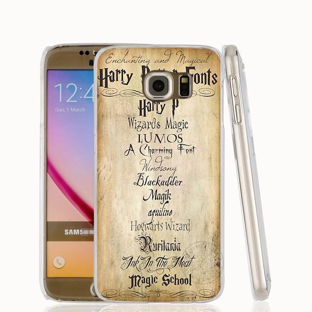 Harry Potter phone case cover for Samsung Galaxy S7 edge PLUS S8 S6 S5 S4 S3 MINI