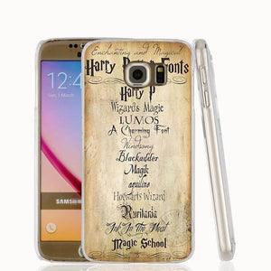 Harry Potter phone case cover for Samsung Galaxy S7 edge PLUS S8 S6 S5 S4 S3 MINI
