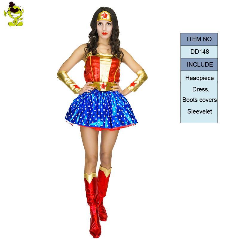 2018 Adult Supergirl Costume Woman