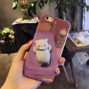 For iPhone 7 6 6S For iPhone 6 6S 7 Plus Squeeze phone case