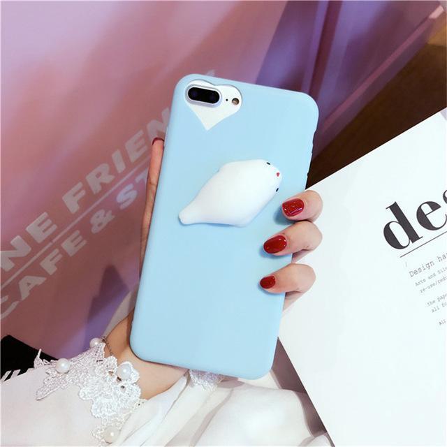 For iPhone 7 6 6S For iPhone 6 6S 7 Plus Squeeze phone case