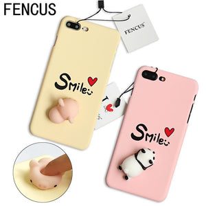 3D Panda phone Cases For iphone 6 6s 6plus 7 7Plus