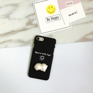 3D Panda phone Cases For iphone 6 6s 6plus 7 7Plus