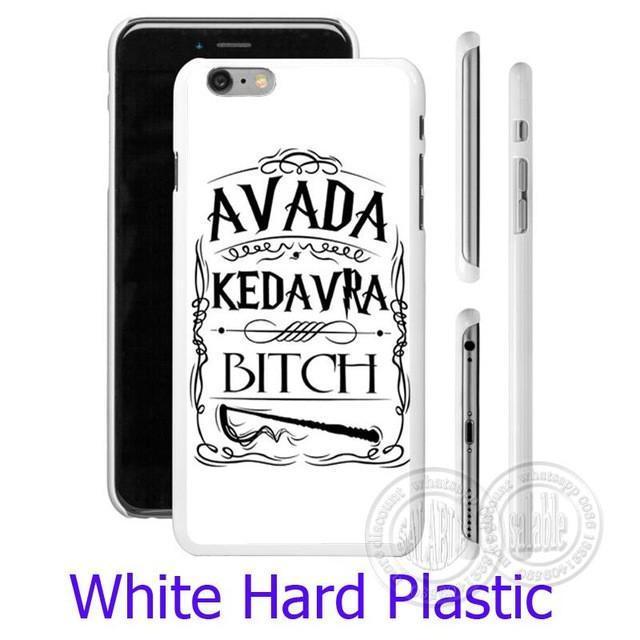 Avada Kedavra Bitch/Harry Potter Phone Case for iPhone 7 6 6S Plus 4 4S 5C 5 SE 5S
