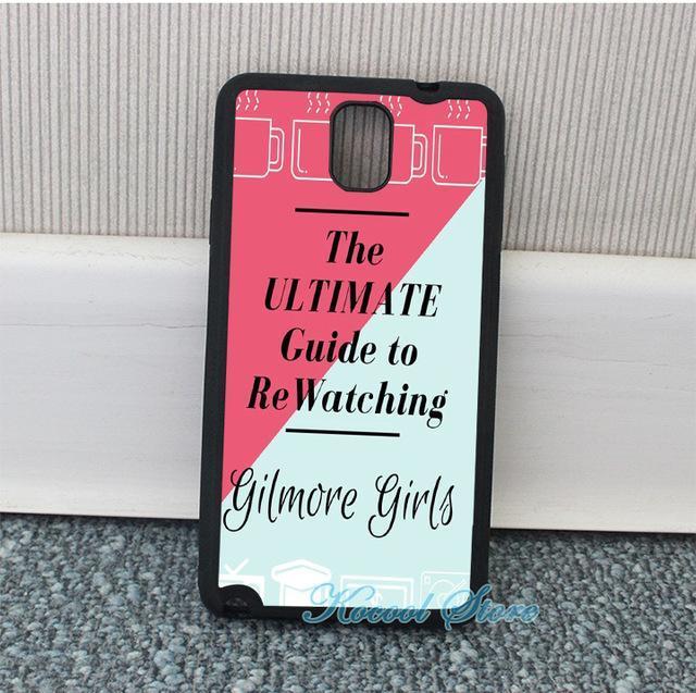 Gilmore Girls phone Case cover for samsung galaxy S3 S4 S5 S6 S6 edge S7 S7 edge Note 3 Note 4 Note 5