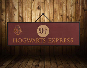 9 3/4  Harry Potter Poster Wall Stickers 72x24cm