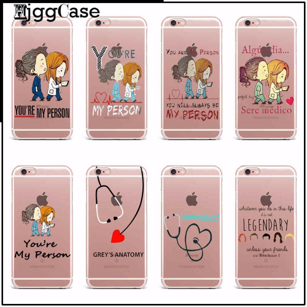 You're My Person For iPhone 7 4S 5 SE 5S 6 6S Plus Greys Anatomy