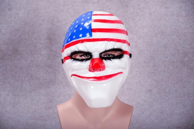 Minch Clown Masks for Masquerade Party Scary Clowns Mask Payday 2 Halloween Horrible Mask