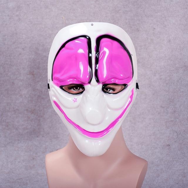 Minch Clown Masks for Masquerade Party Scary Clowns Mask Payday 2 Halloween Horrible Mask