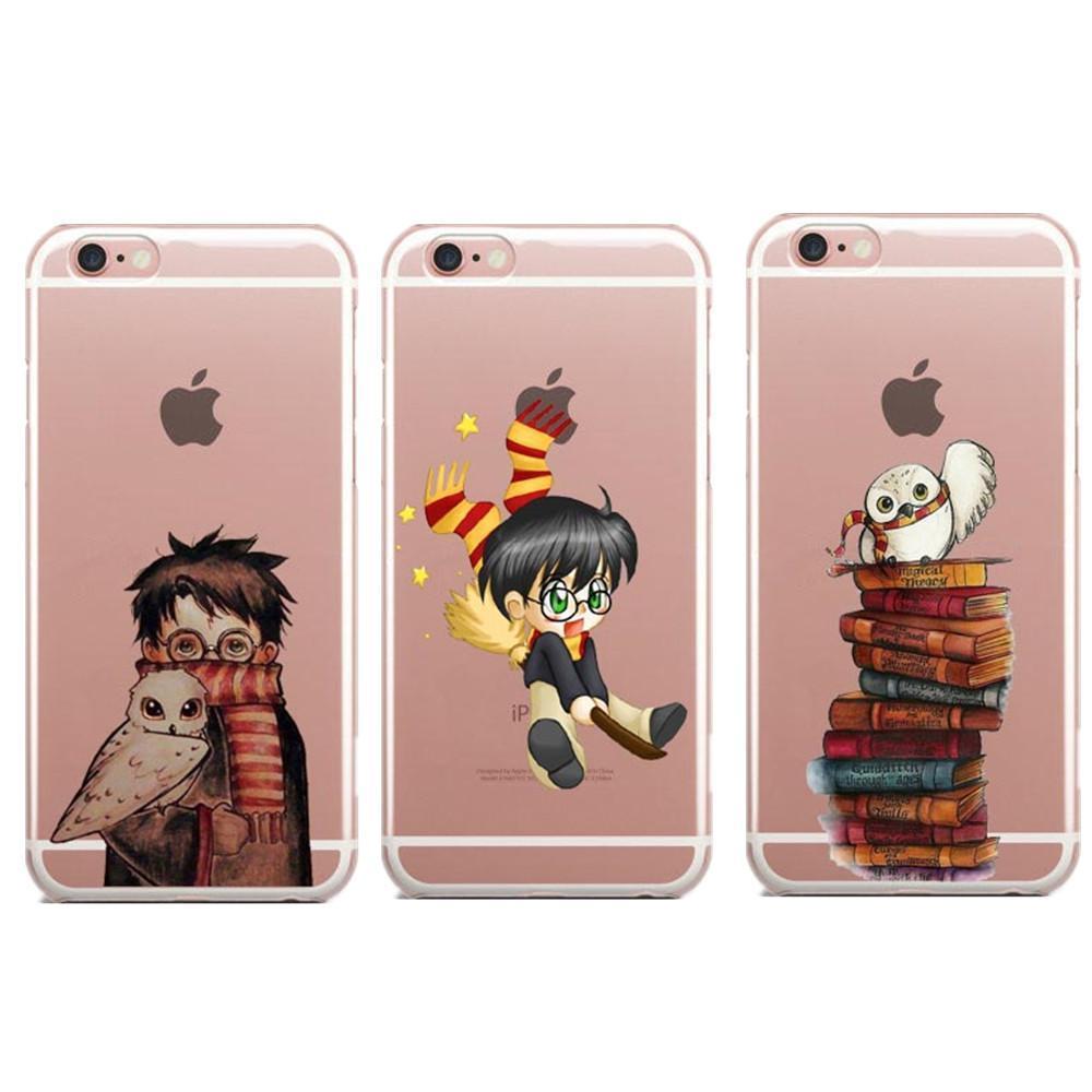 Harry Potter / phone case for iphone 6 6S 7 Plus 5 5S SE Soft Silicon tpu for Samsung S8 For Huawei P8 Lite 2017
