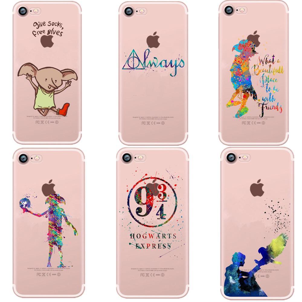 Harry potter phone case/ Cover For iPhone SE 5 5S 6 6S Plus 7 7 Plus Clear Case For iPhone X 8 8Plus