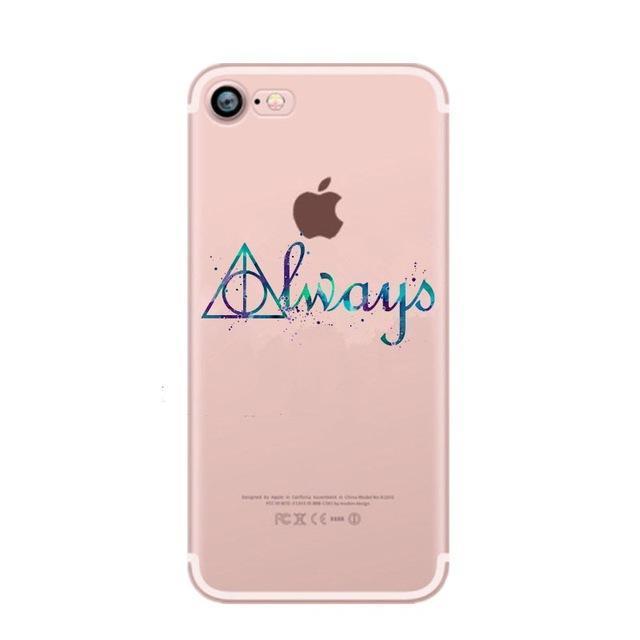 Harry potter phone case/ Cover For iPhone SE 5 5S 6 6S Plus 7 7 Plus Clear Case For iPhone X 8 8Plus