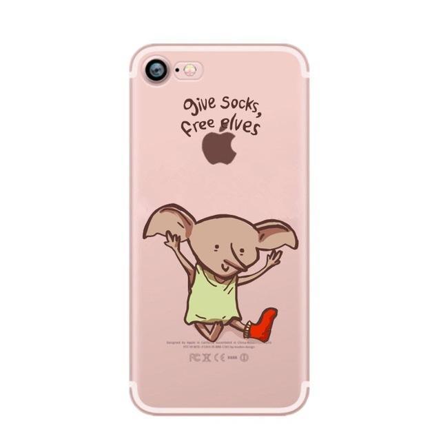 Harry potter phone case/ Cover For iPhone SE 5 5S 6 6S Plus 7 7 Plus Clear Case For iPhone X 8 8Plus