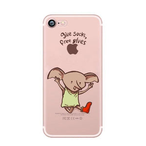 Harry potter phone case/ Cover For iPhone SE 5 5S 6 6S Plus 7 7 Plus Clear Case For iPhone X 8 8Plus