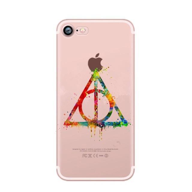 Harry potter phone case/ Cover For iPhone SE 5 5S 6 6S Plus 7 7 Plus Clear Case For iPhone X 8 8Plus