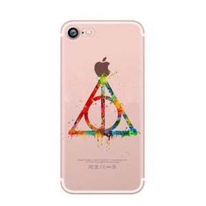 Harry potter phone case/ Cover For iPhone SE 5 5S 6 6S Plus 7 7 Plus Clear Case For iPhone X 8 8Plus