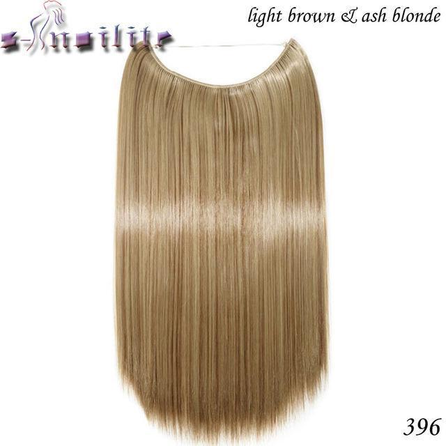 20 inches / Natural real Hair - Extensions