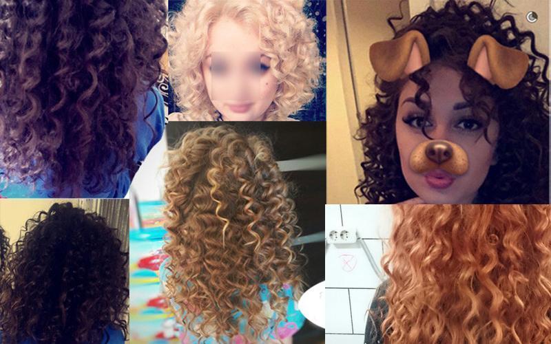 Curling straightener - iron hair / professional