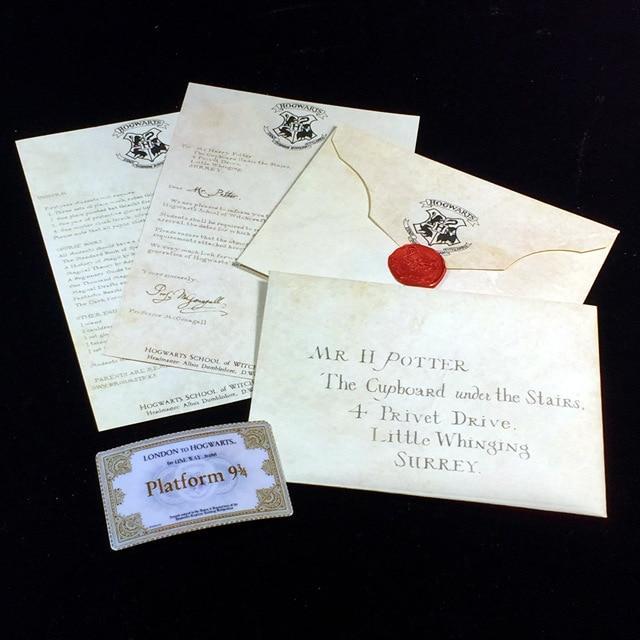 Harry Potter Acceptance Letter Package/ Five Pieces