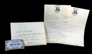 Harry Potter Acceptance Letter Package/ Five Pieces