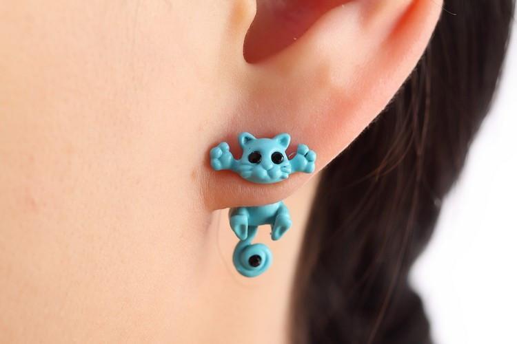 Fashion  Cat  Earrings