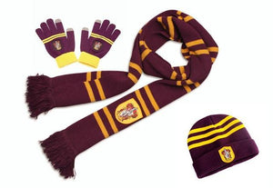 Gryffindor Scarf+Cap/Hat+NECKTIE+Socks Soft Warm Scarves