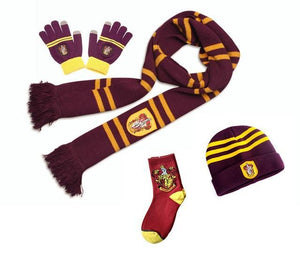 Gryffindor Scarf+Cap/Hat+NECKTIE+Socks Soft Warm Scarves