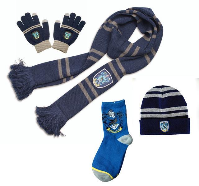 Gryffindor Scarf+Cap/Hat+NECKTIE+Socks Soft Warm Scarves