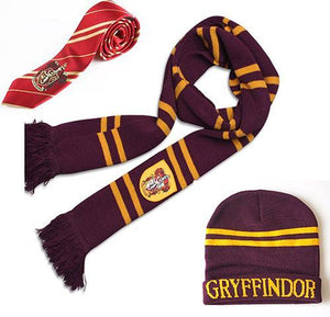 Gryffindor Scarf+Cap/Hat+NECKTIE+Socks Soft Warm Scarves