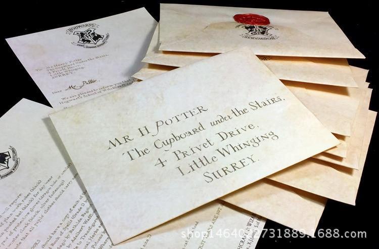 Harry Potter Acceptance Letter Package/ Five Pieces