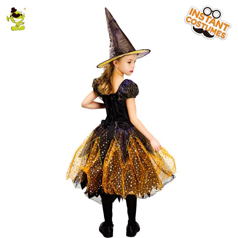 2018 Girl's Witch Costume Kids