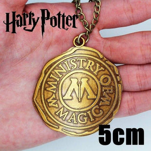 HP Hogwarts The Ministry of Magic MOM  Zinc Alloy Necklace Pendants 2019