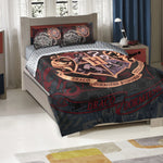 HARRY POTTER SCHOOL MOTTO TWIN/FULL BEDDING COMFORTER SET